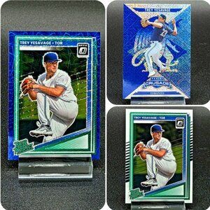 2025 Trey Yesavage Optic Blue Velocity Mojo RC's Toronto Blue Jays Top Prospect